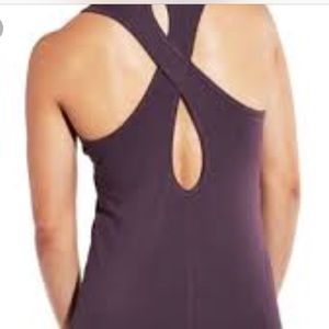 Calia key hold tank in plum size small